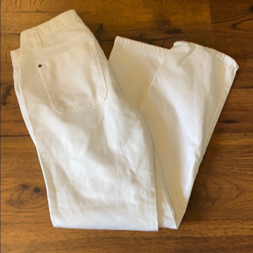 Prana White Denim Jeans
